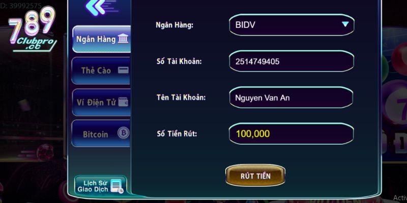 Rút Tiền 789club - Thao Tác Nhận Thưởng Dễ Dàng Và Nhanh Chóng 3 Vấn đề cần lưu ý khi rút tiền 789club