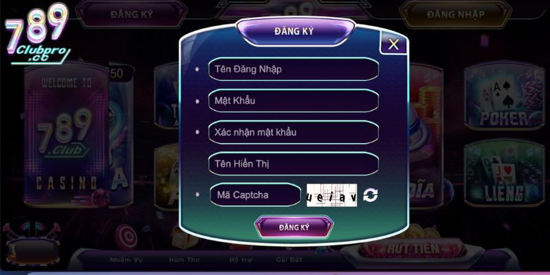 Đăng Ký 789Club - Sân Chơi Cá Cược Trực Tuyến Số 1 Châu Á 2 Hướng dẫn quy trình đăng ký 789club