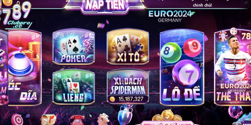 Giới thiệu sảnh game bài 789club