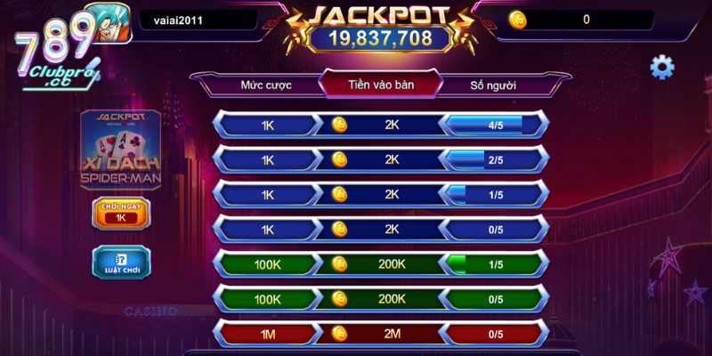 Giới thiệu về bộ môn đánh bài Blackjack