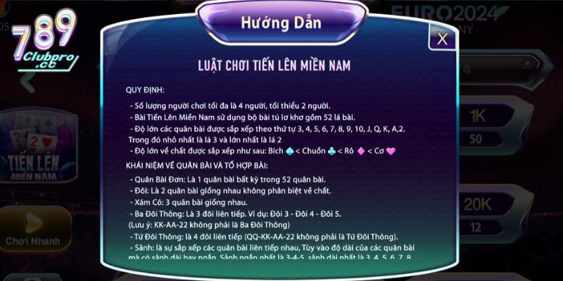 Tiến lên Miền Nam - Bộ Môn Đánh Bài Hot Hit Số 1 Thị Trường 3 Nguyên tắc tham gia chơi Tiến lên Miền Nam