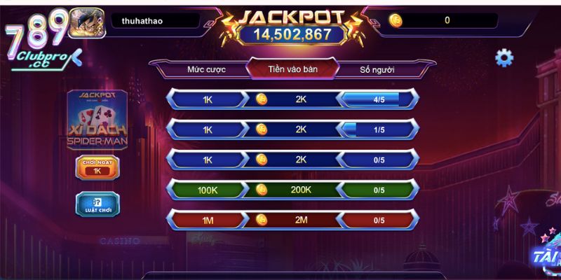 Xì dách online tại 789club là gì?